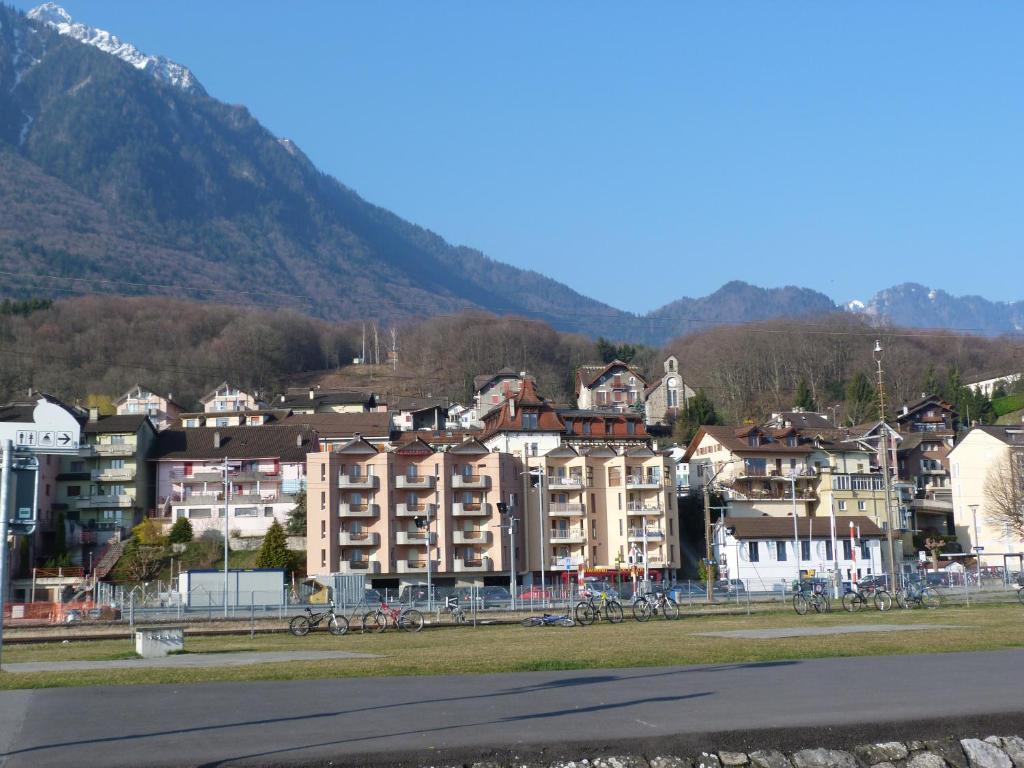 Le Lacustre 4Th Floor Port-Valais Exterior photo